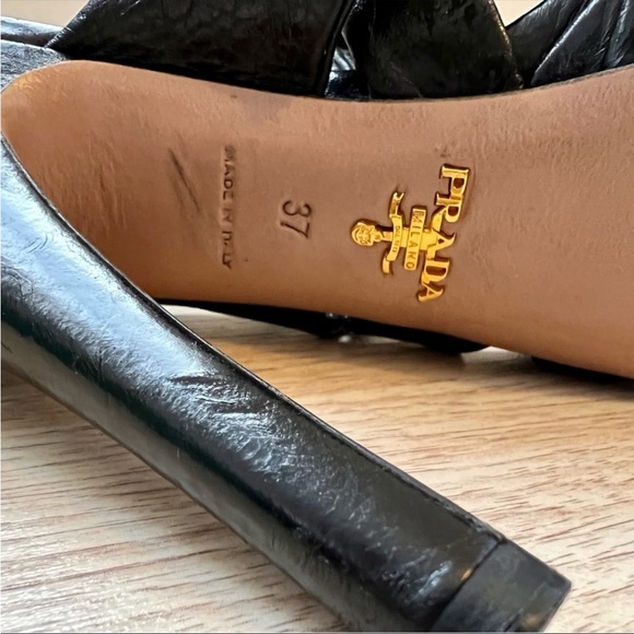 Prada ankle wrap heels - Picture 7 of 11